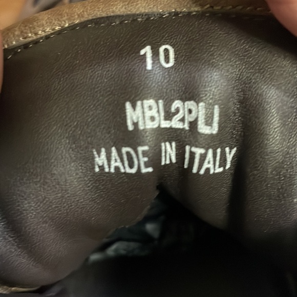 Lanvin mocha brown high-top sneakers, size 10 - Picture 11 of 12